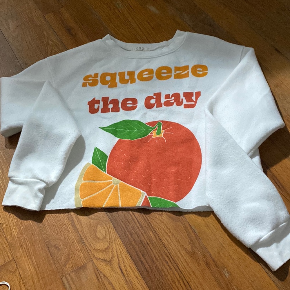 Project social t crop top sweater